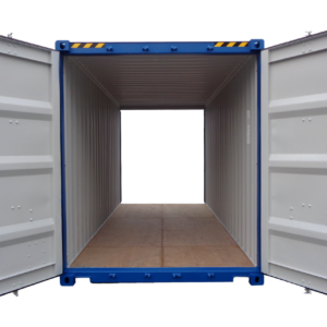 20′ shipping containers with doors on both ends