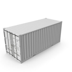 20′ high cube shipping container