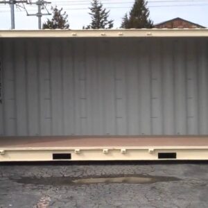 20′ open side shipping containers